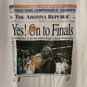 Vintage Phoenix Suns 1992-1993 Basketball T-Shirt